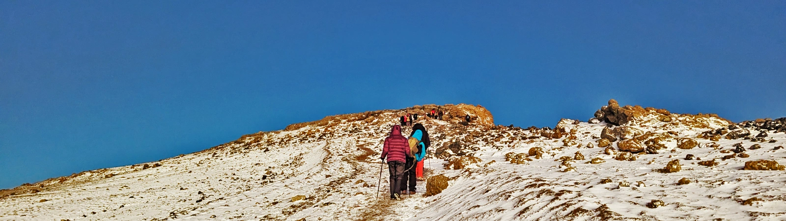 The breathtaking view of Kilimanjaro, the tallest mountain in Africa.